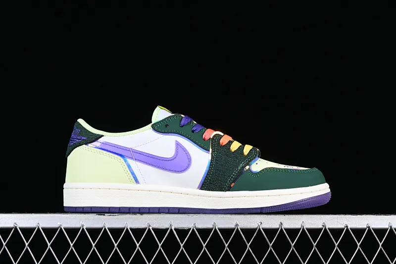 All categories Air Jordan Jordan series basketball shoes Air Jordan 1 Low G version pure original Air Jordan 1 Low OG "Doernbecher" AJ1 Joe 1 charity low-top cultural casual sneakers FD9665-351